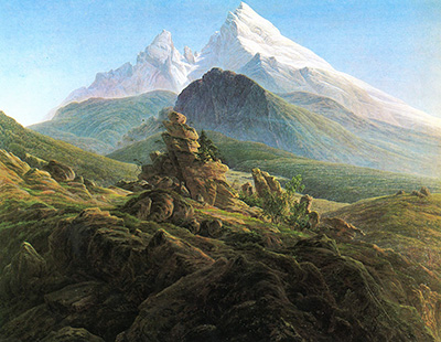 The Watzmann Caspar David Friedrich